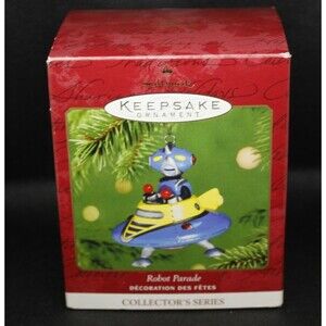 Hallmark Keepsake Ornament Robot Parade 2001 New In Box